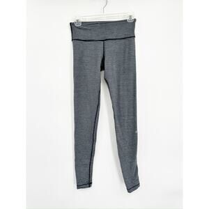 Lululemon Striped Full-Length Leggings High Rise Size 6